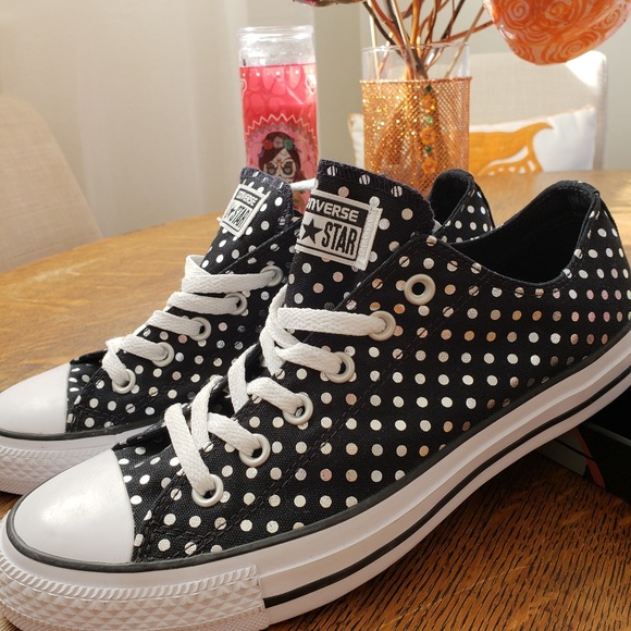 silver converse ladies